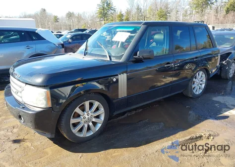 2006 Land Rover Range Rover Hse из США, поврежденный, VIN SALME15436A229465